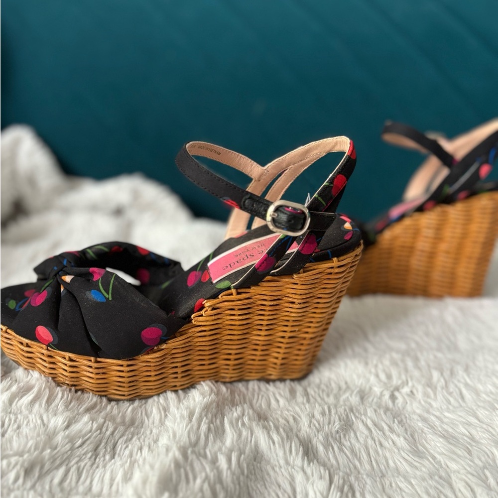 Kate Spade Anita Cherry Wedges
